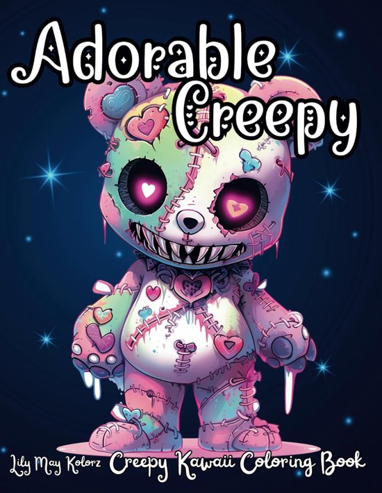 Adorable Creepy Coloring Book
