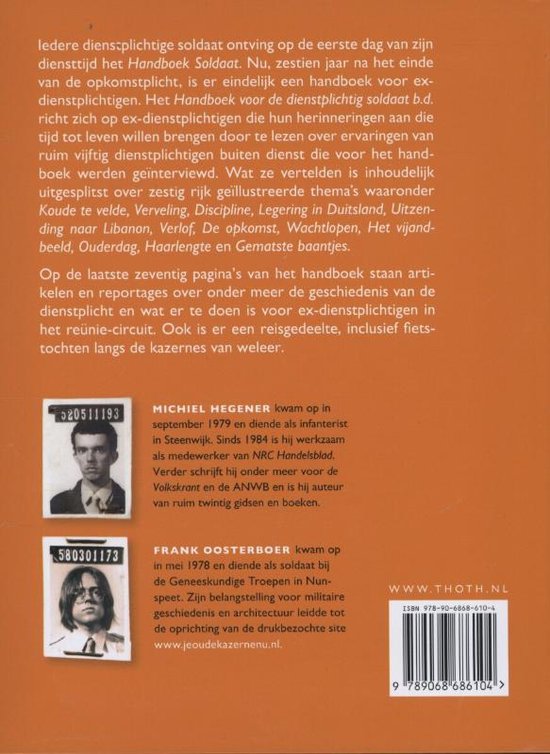 Handboek voor de dienstplichtig soldaat B.D. - Afbeelding 3