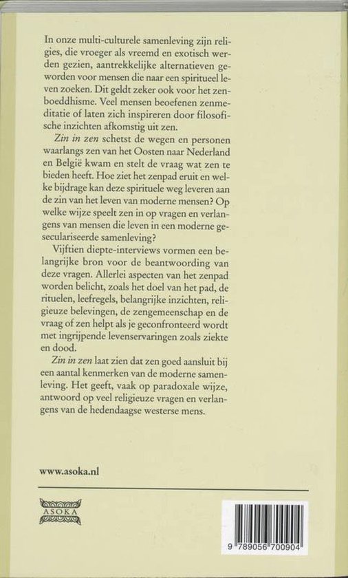 Zin In Zen - Afbeelding 2