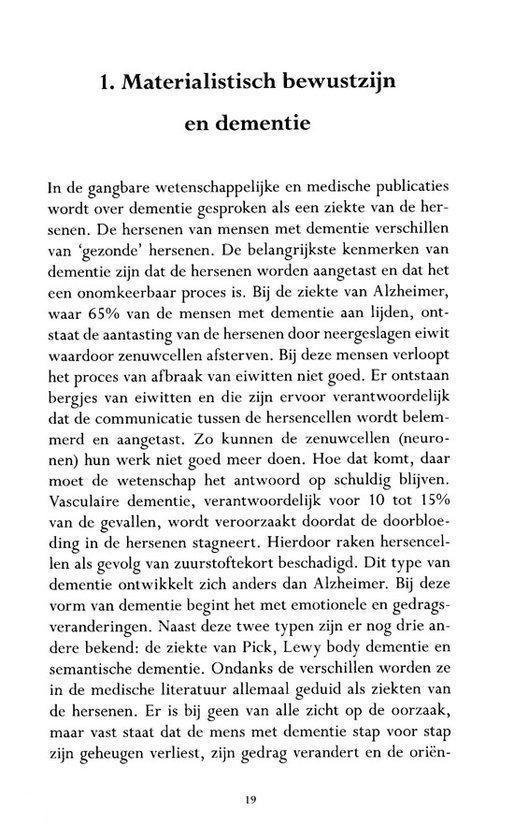 Bewustzijn, dementie en spiritualiteit - Afbeelding 4