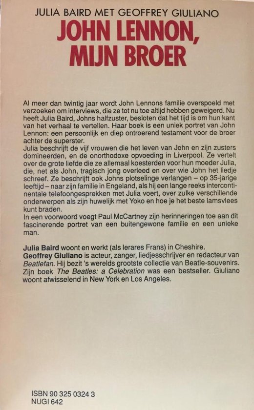 John Lennon, mijn broer - Afbeelding 2