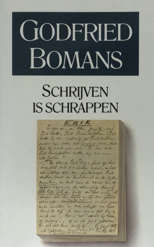 Schrijven is schrappen
