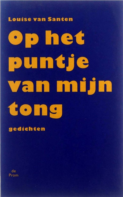 Op het puntje van mijn tong