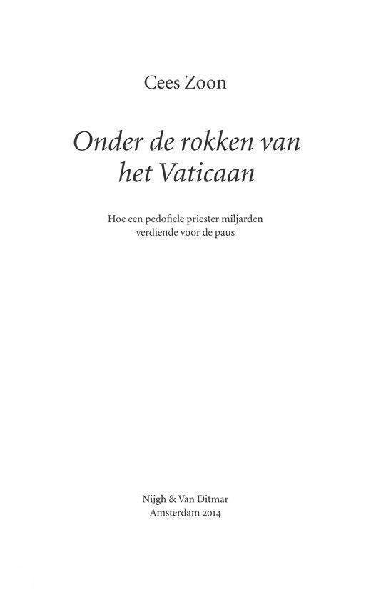 Onder de rokken van het Vaticaan - Afbeelding 5