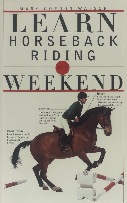 Learn Horseback Riding in a Weekend