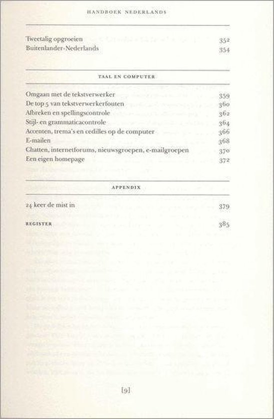 Handboek Nederlands - Afbeelding 5