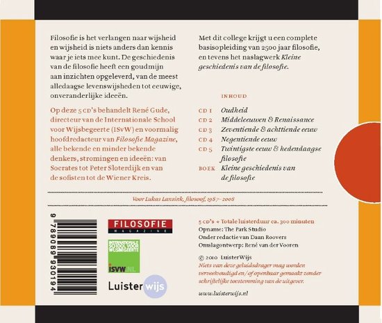 Geschiedenis van de Filosofie - Afbeelding 2