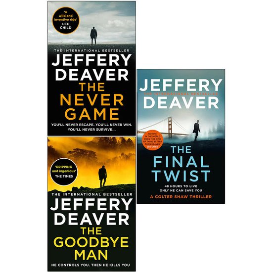 Colter Shaw Series - Collection 3 Books Set By Jeffery Deaver