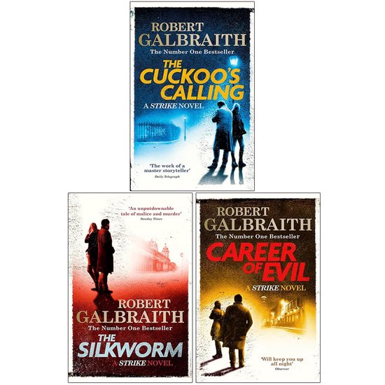 Cormoran Strike Series - 3 Books Collection Set