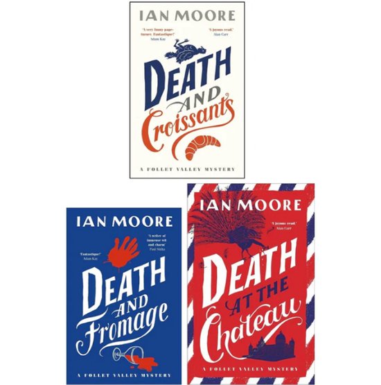 A Follet Valley Mystery By Ian Moore - 3 Books Collection Set