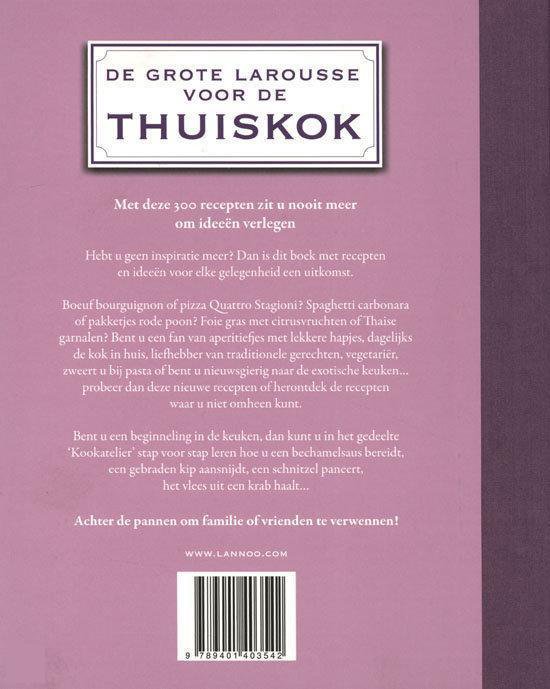 De grote Larousse voor de thuiskok - Afbeelding 4