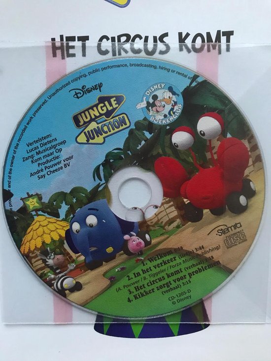 Het circus komt / Kikker zorgt voor problemen Jungle Junction - Afbeelding 2