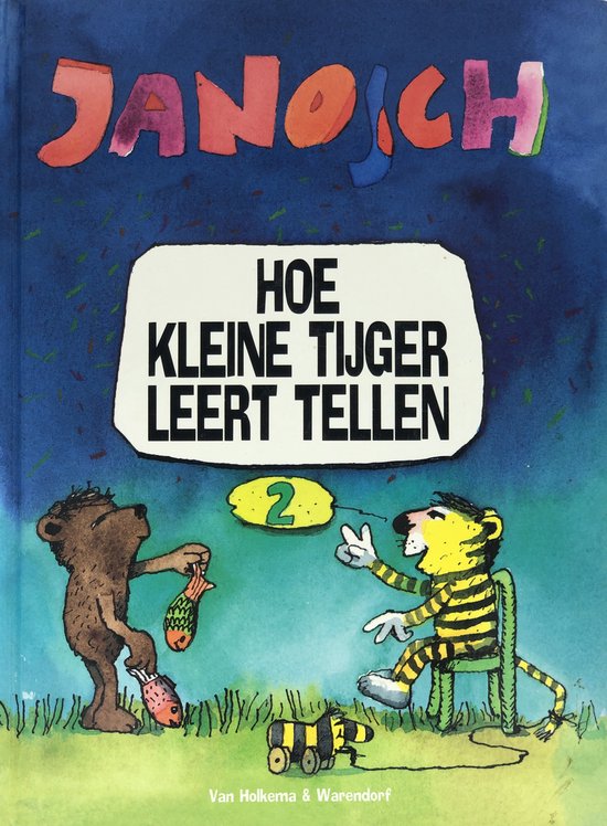 Hoe kleine tijger leert tellen