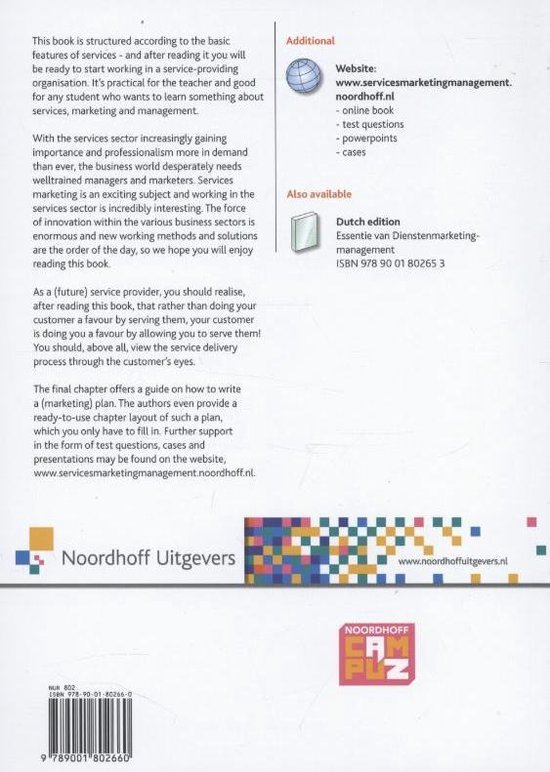 Services marketing management, an introduction - Afbeelding 2