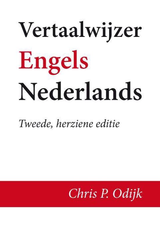 Vertaalwijzer Engels-Nederlands / druk Heruitgave