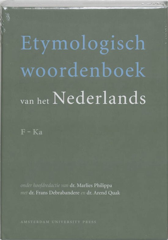 Etymologisch woordenboek van het Nederlands