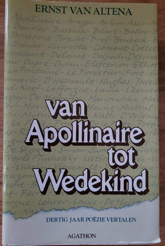 Van Apollinaire tot Wedekind - Afbeelding 2