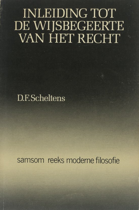 Inleiding tot de wijsbegeerte van het recht