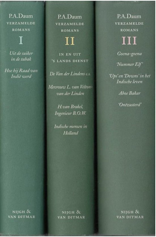 Verzamelde Romans - 3 Delen Compleet