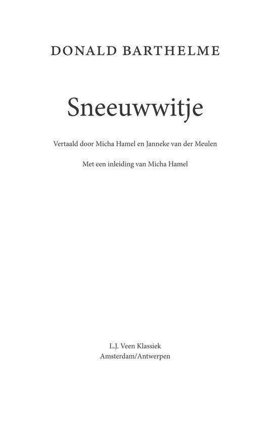 LJ Veen Klassiek - Sneeuwwitje - Afbeelding 3