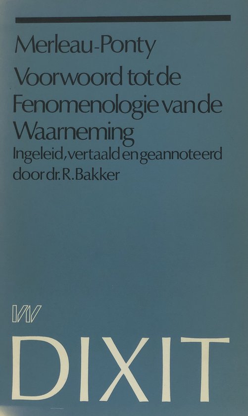 Voorwoord fenomenologie waarn.