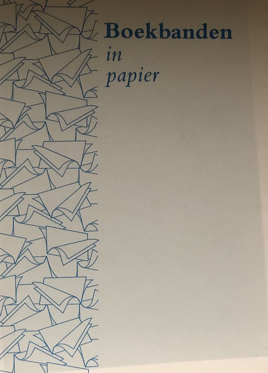 Boekbanden in papier